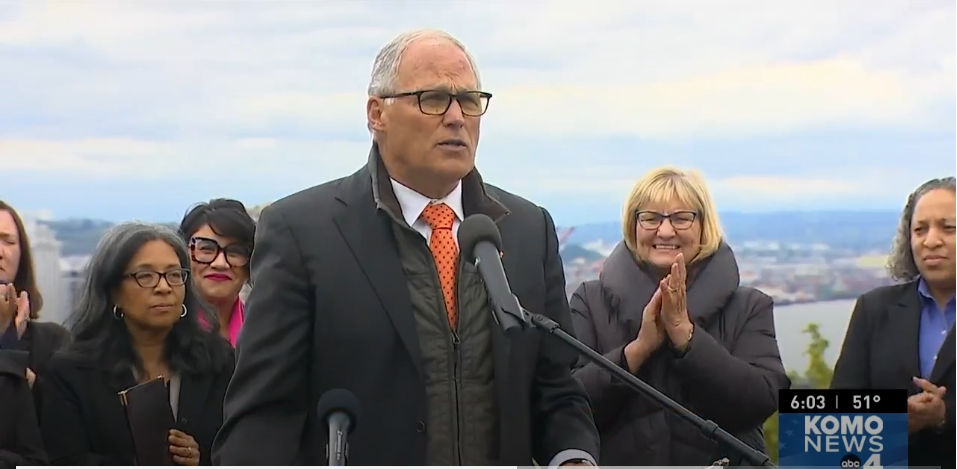 Inslee, other elected officials vow to support abortion rights amid Roe v. Wade turmoil - May 03, 2022
