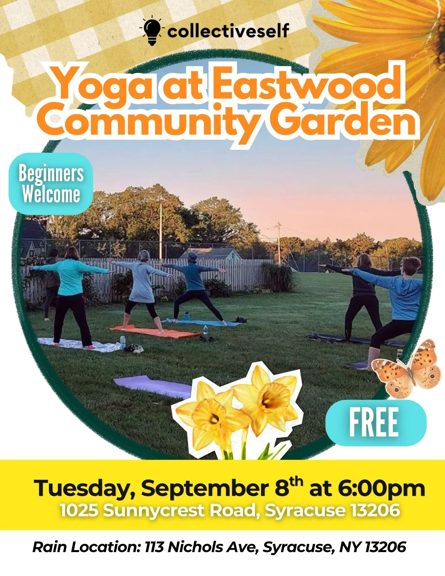 Yoga at Eastwood Community Garden