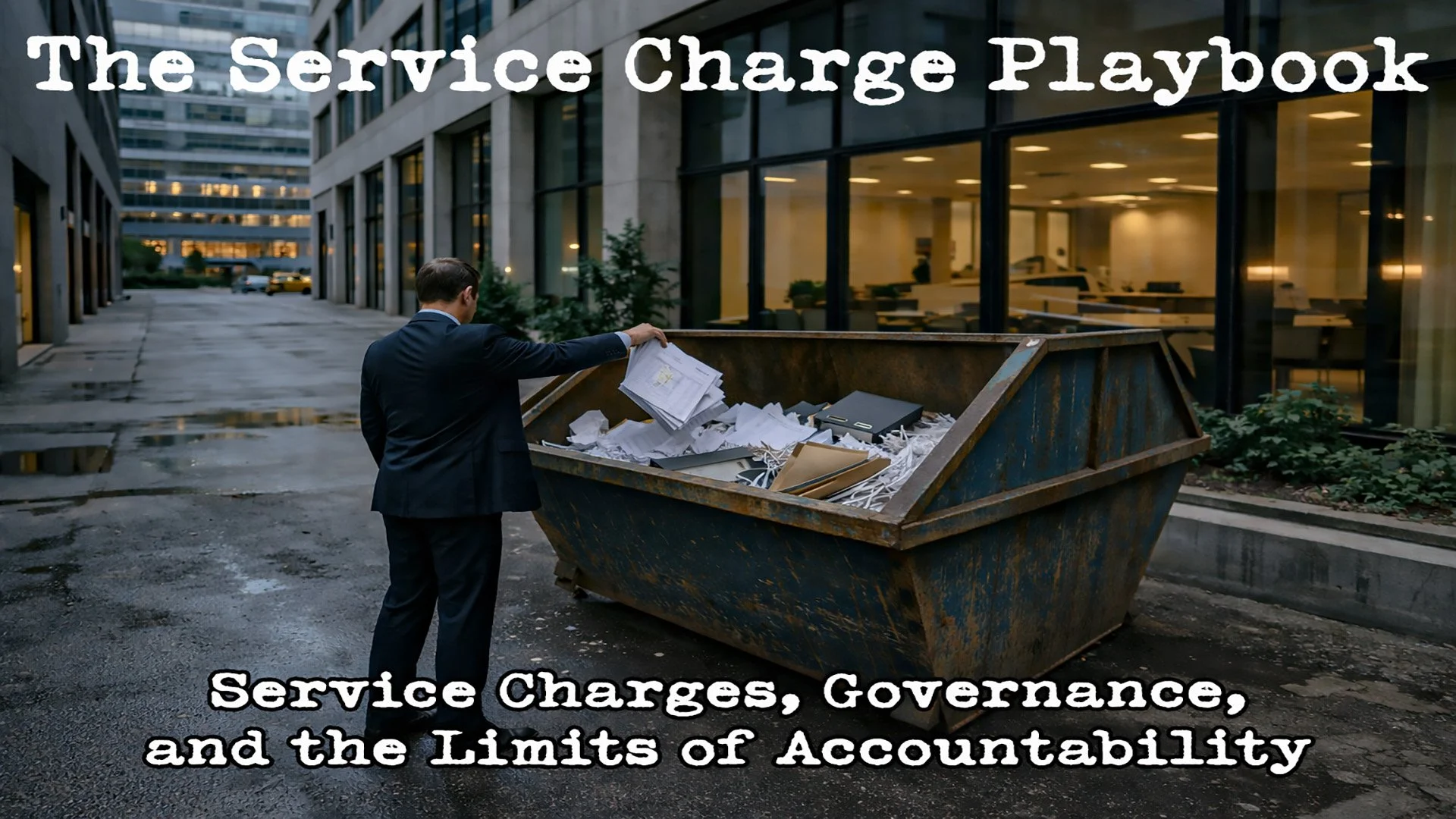The Service Charge Playbook