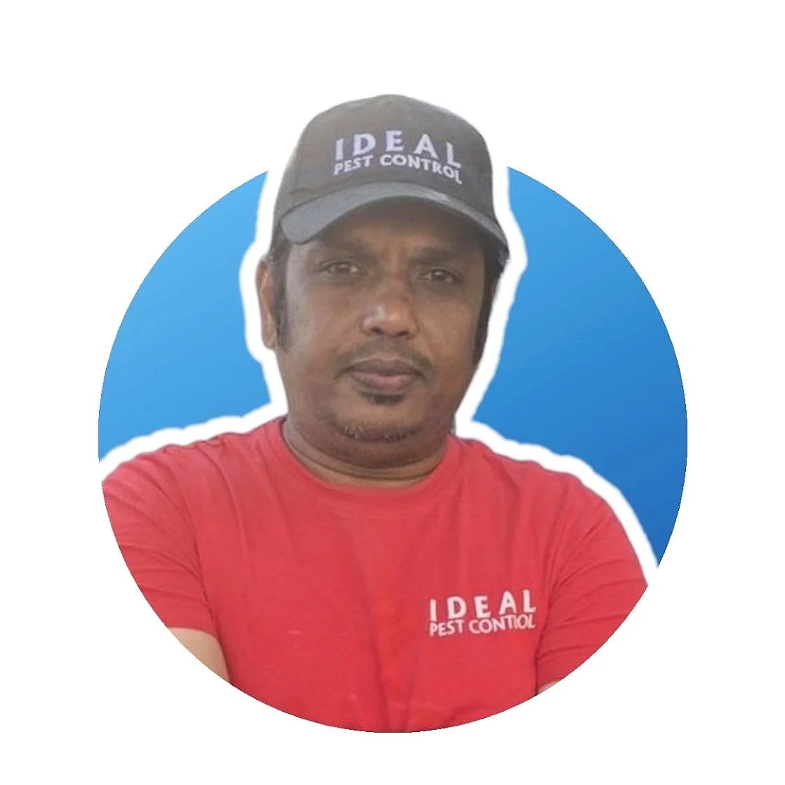 Ideal Pest Control Techician Zabeeulla Khan headshot.