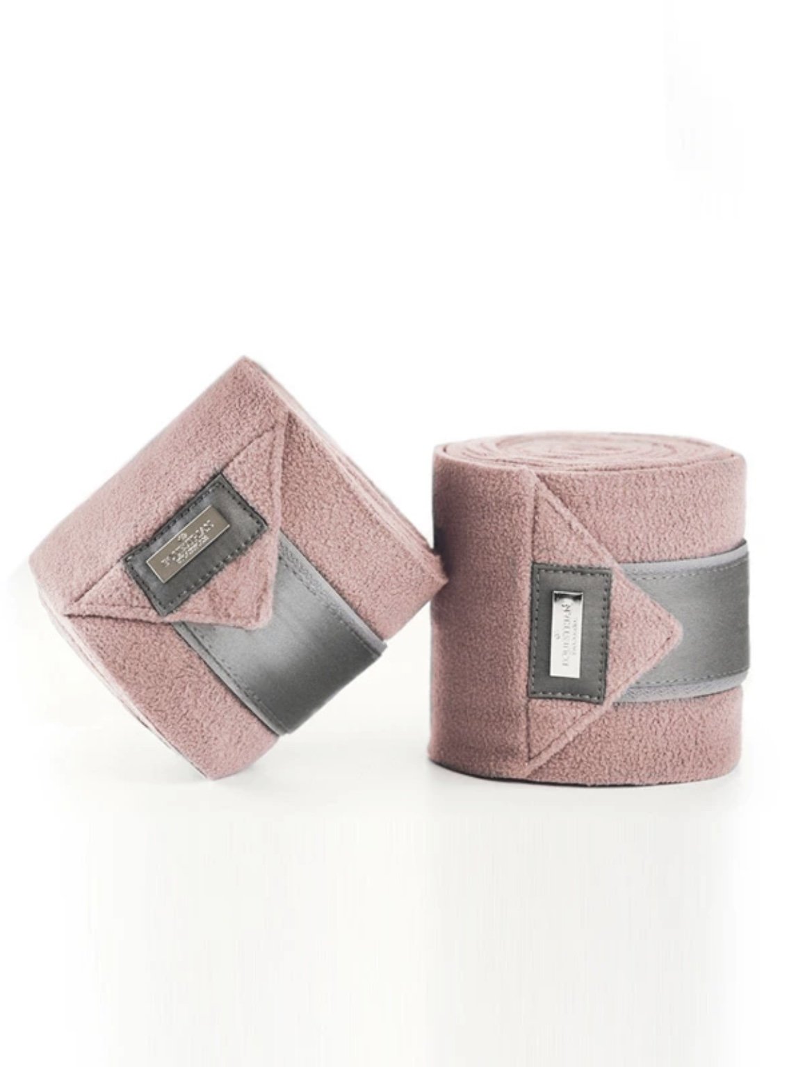 Equestrian Stockholm Fleece Bandages Pink