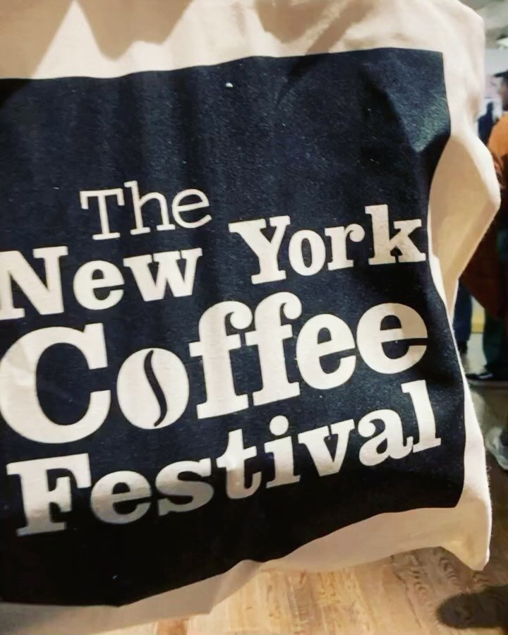 This past weekend was a whirlwind at the @newyorkcoffeefestival. Such a fantastic blend of education, vendors, inspiration, and swag. Never been more motivated &hellip; or caffeinated! ☕️🥴