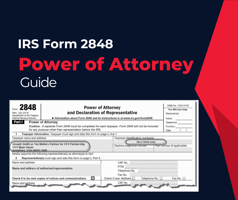 IRS Form 2848 Power of Attorney Guide: When You Need It, What It Covers &amp; How to Fill It Out