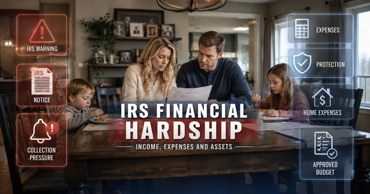 IRS Financial Hardship: How the IRS Reviews Income, Expenses, and Assets