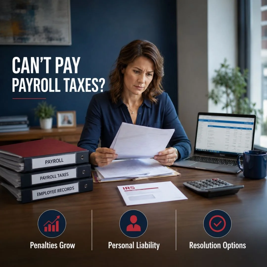 What Happens If a Business Cannot Pay Payroll Taxes