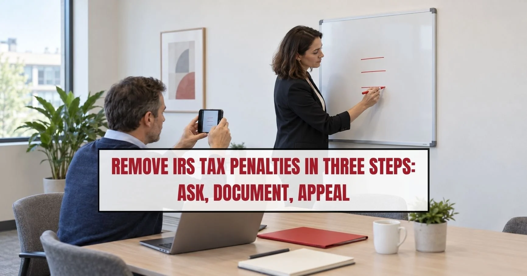 How to remove IRS tax penalties in 3 easy steps. 