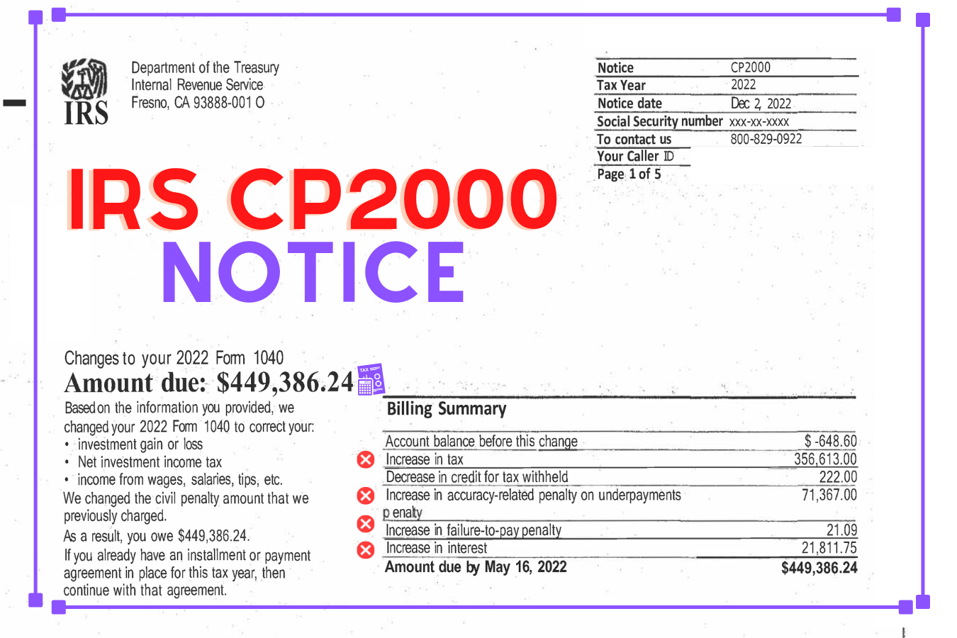 IRS CP2000 Notice Semper Tax Relief Tax Settlement Expert irs-cp2000-notice-semper-tax-relief-tax-settlement-expert