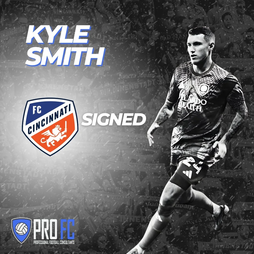 Congrats to Kyle Smith on signing with FC Cincinnati! 💪
.
.
.
#profc #profcusa #profcmexico #profcdenmark #profcisyourteam #mls #majorleaguesoccer #denmark #superliga #danmark #fodbold #football #soccer #futbol #cleansheet #fullback #goalkeeper #mid