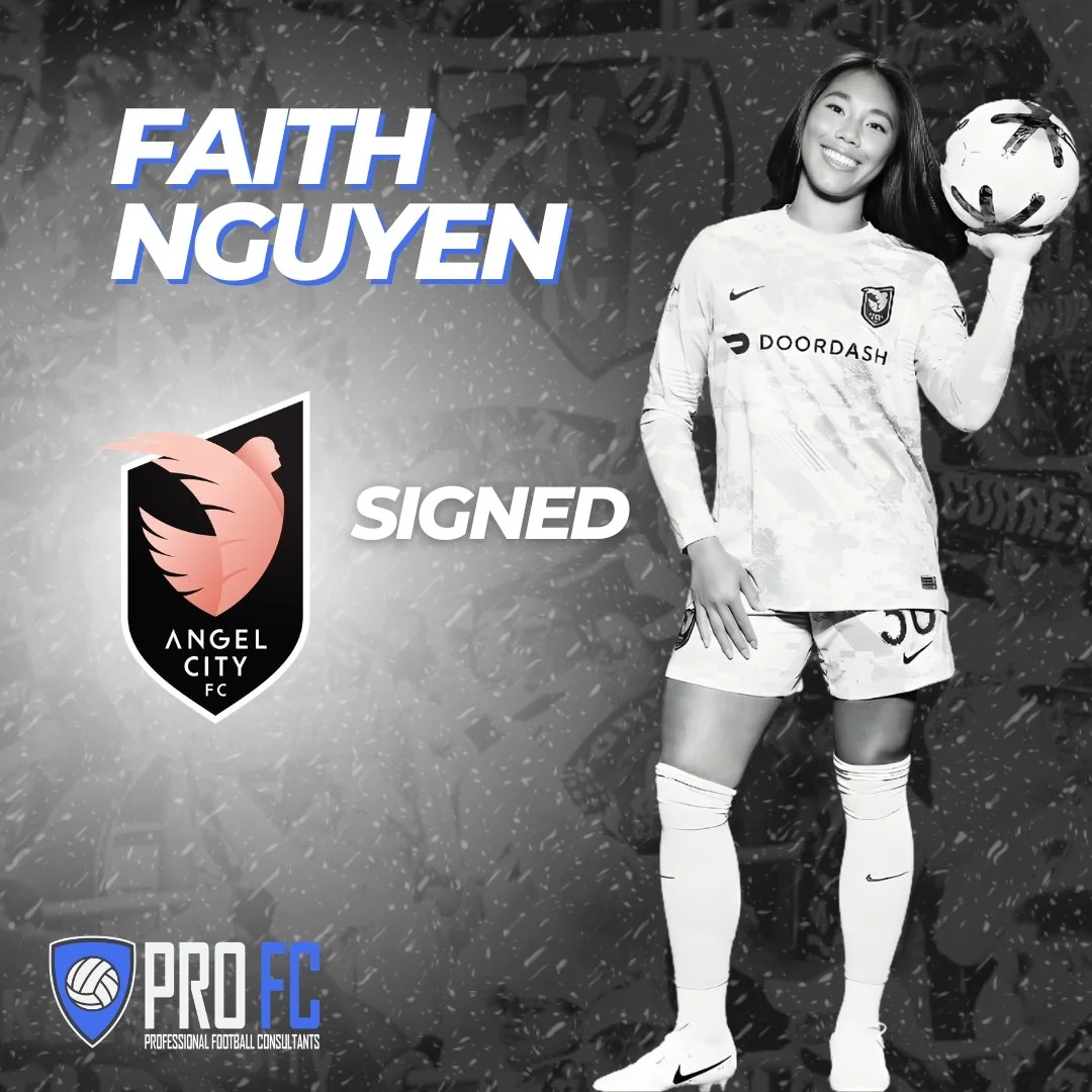 Faith Nguyen is ready to shine for Angel City FC this year! 💪
.
.
.
#profc #profcusa #profcmexico #profcwomen #profcdenmark #profcisyourteam #nwsl #womenssoccer #womensfootball #uslsuperleague #uswnt #soccer #transfers #transfer #womenstransfer #uww