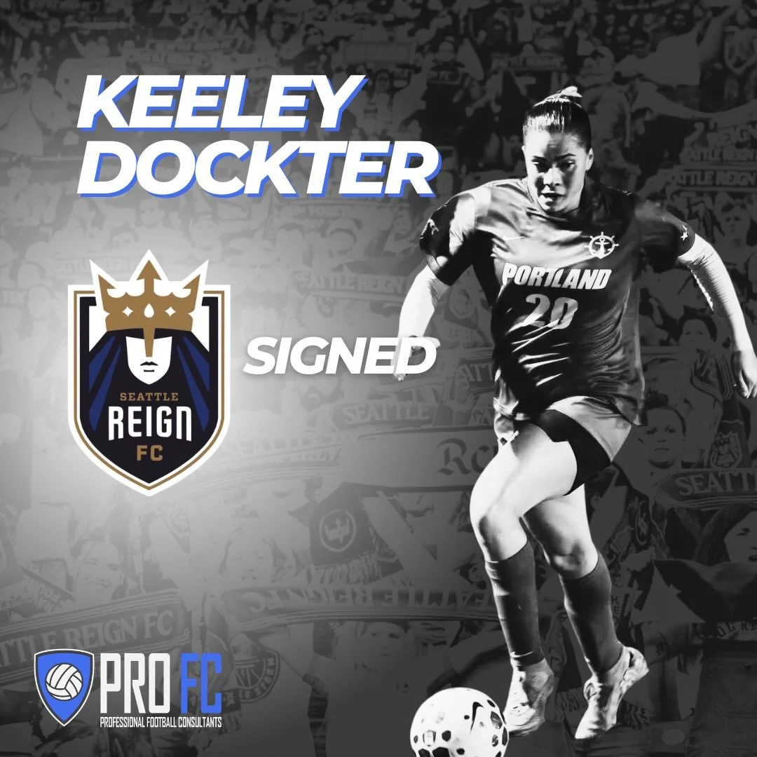 We are excited to announce Keeley Dockter&rsquo;s contract with Seattle Reign. Congrats, Keeley!