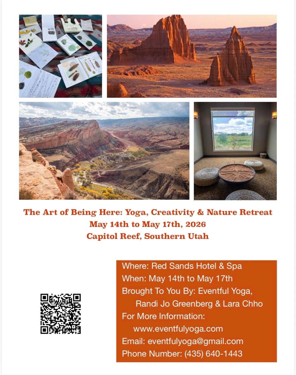 The Art of Being Here: Yoga, Creativity & Nature Retreat