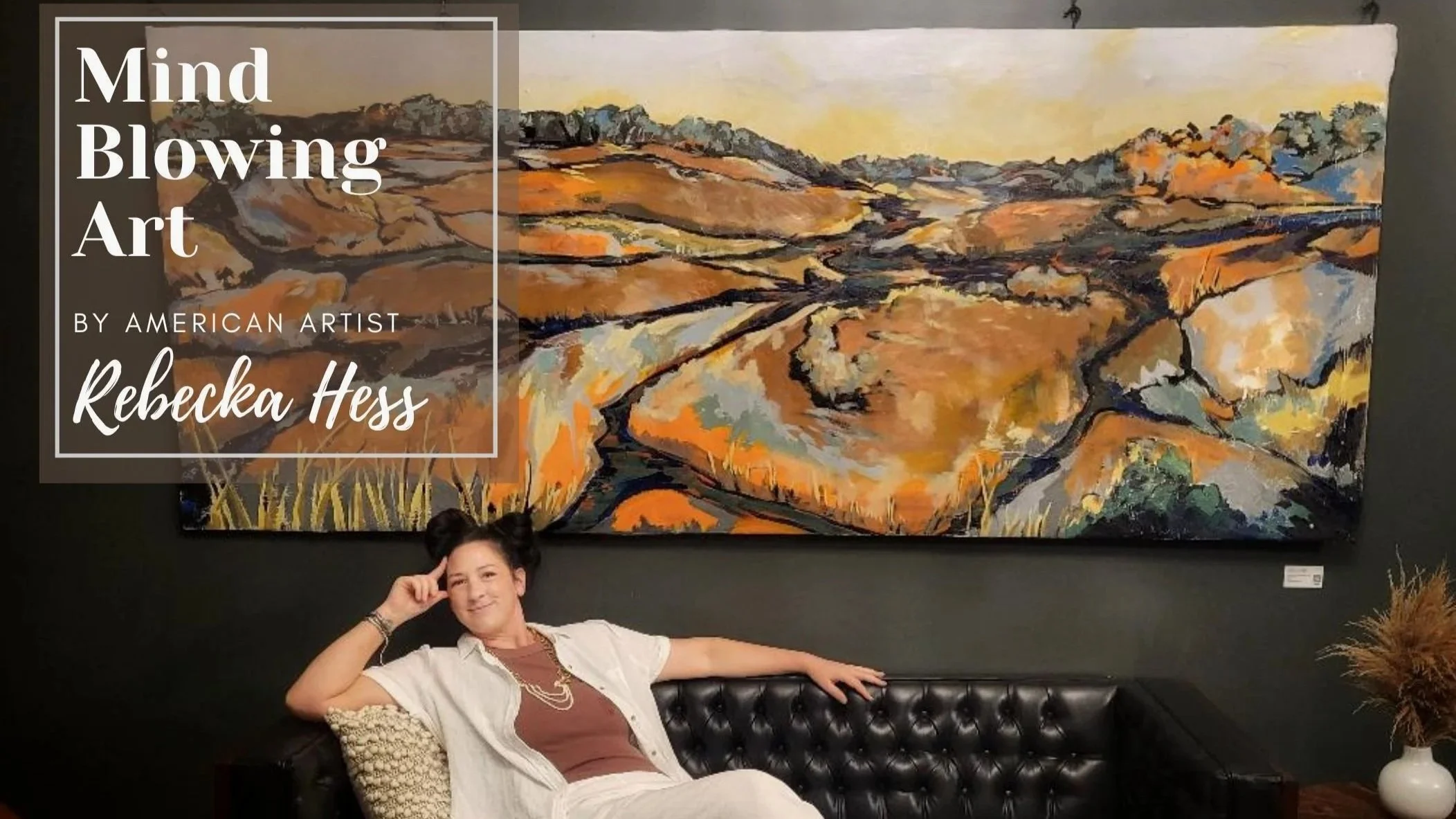 Large painting still available for purchase. 8 feet by 4 ft