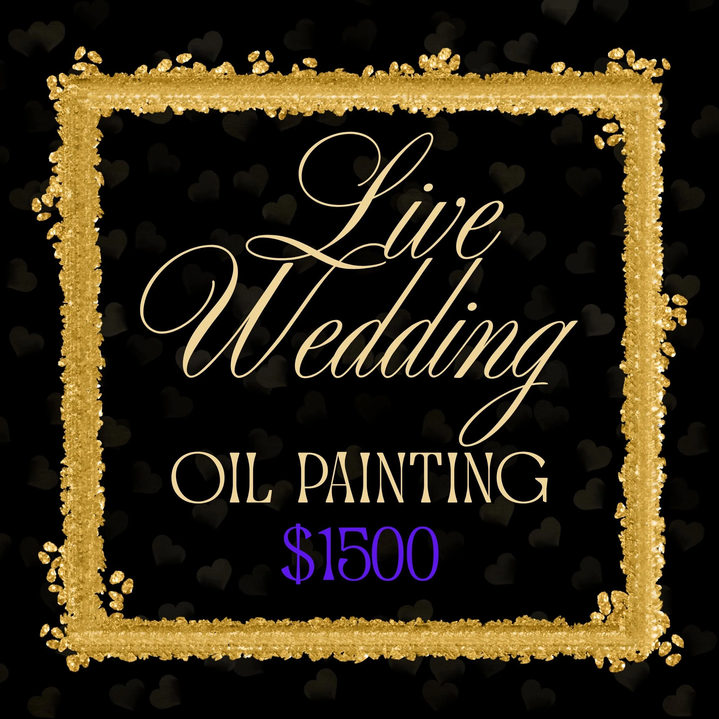 Live Wedding Painting