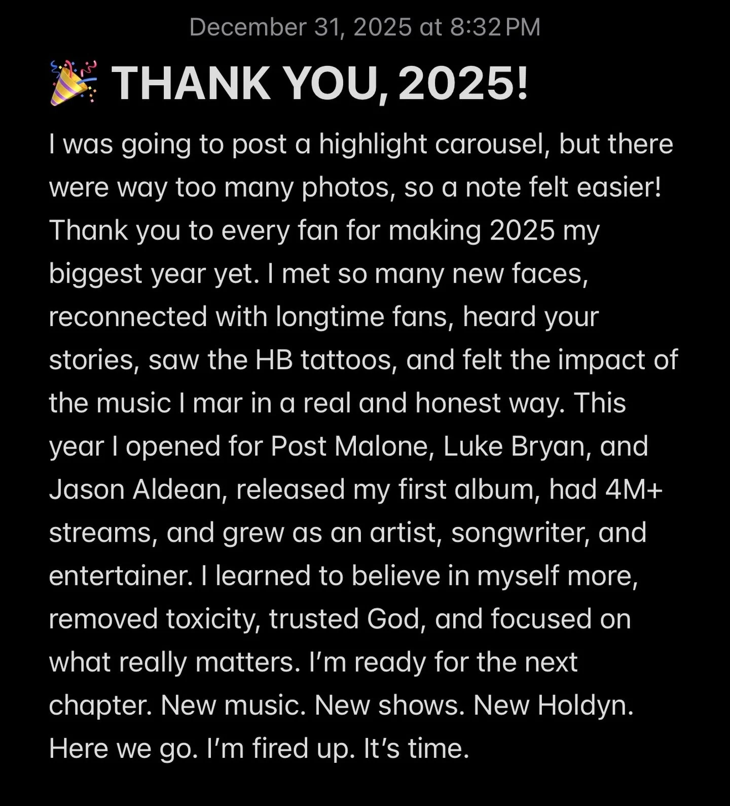 🎉 Thank you for the BEST year. See you in 2026!