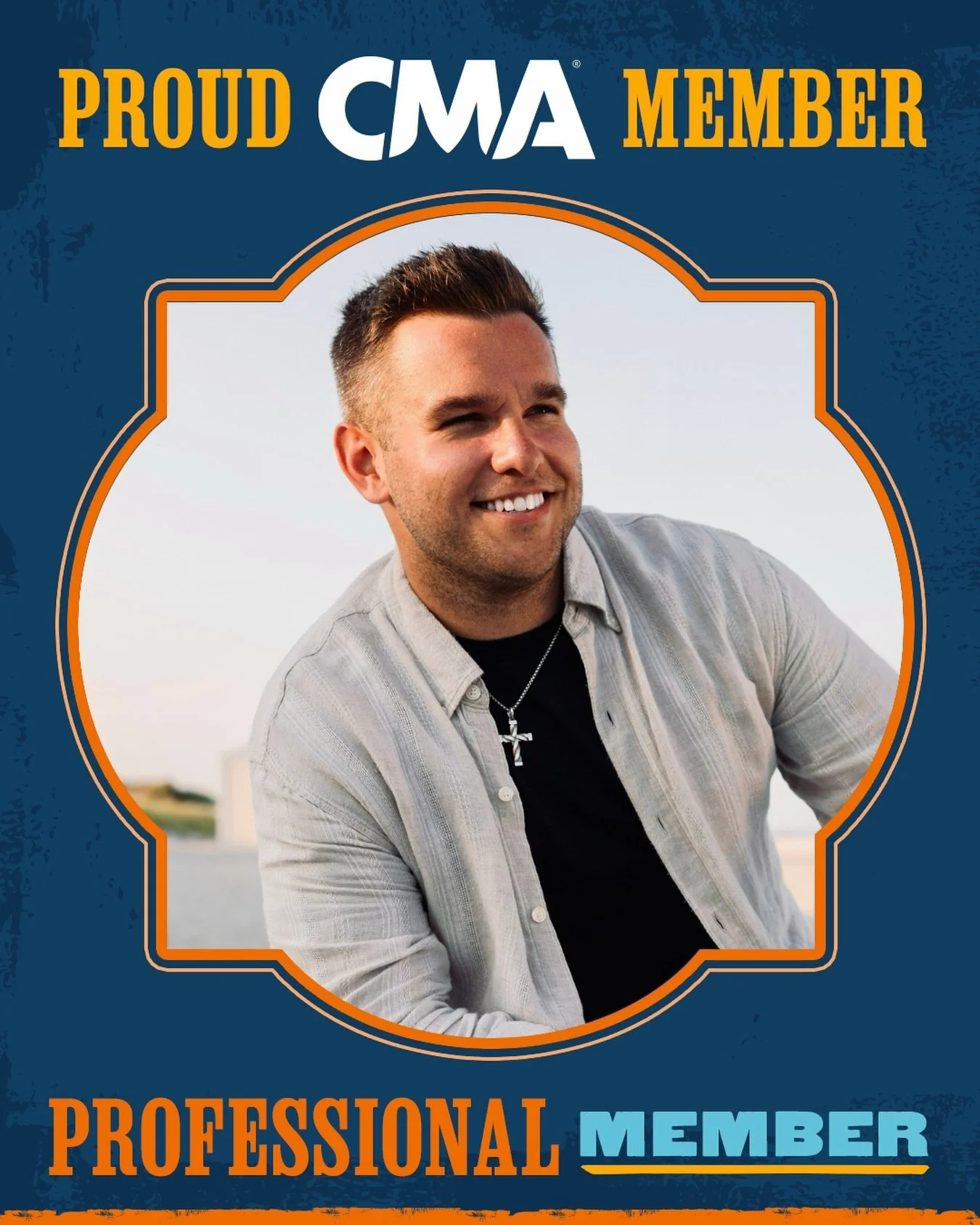 WOW! Excited and honored to be a new @CMA member! I&rsquo;m so proud to represent this genre and its community that keeps country music growing around the world. I&rsquo;m especially thankful to my fans who support every single song, show, and mile a