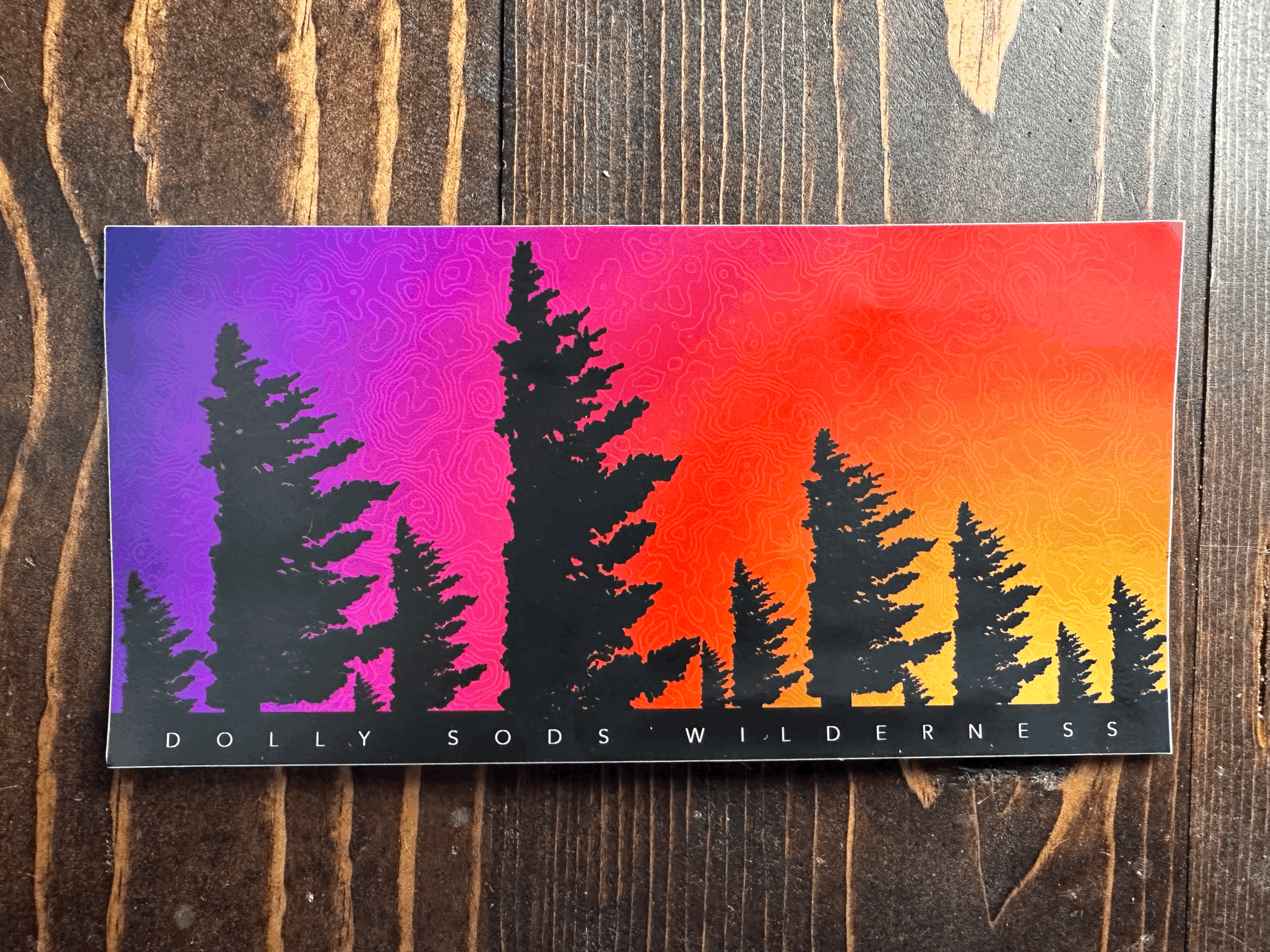Dolly Sods Sunrise Sticker