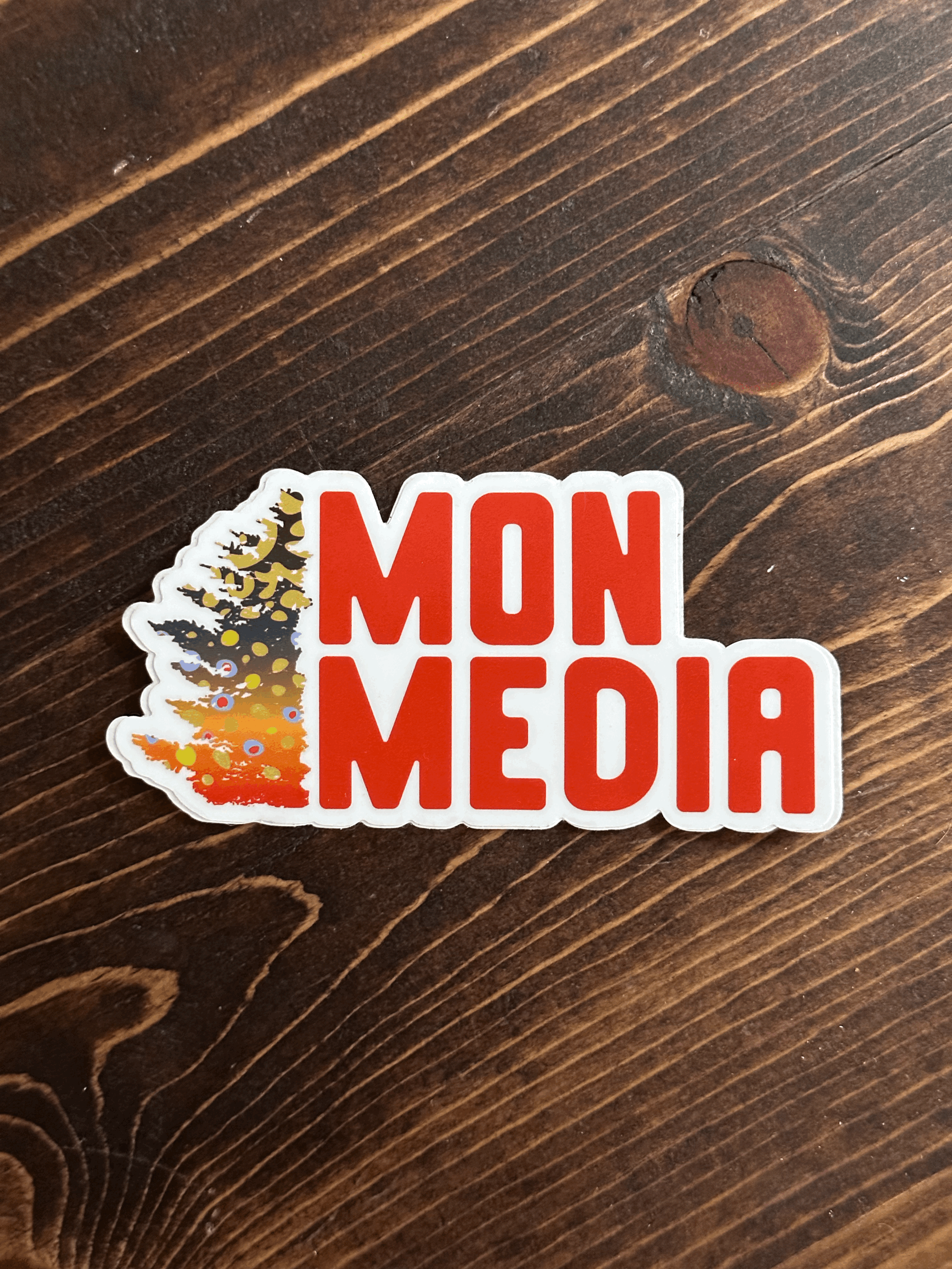 Mon Media Logo Sticker