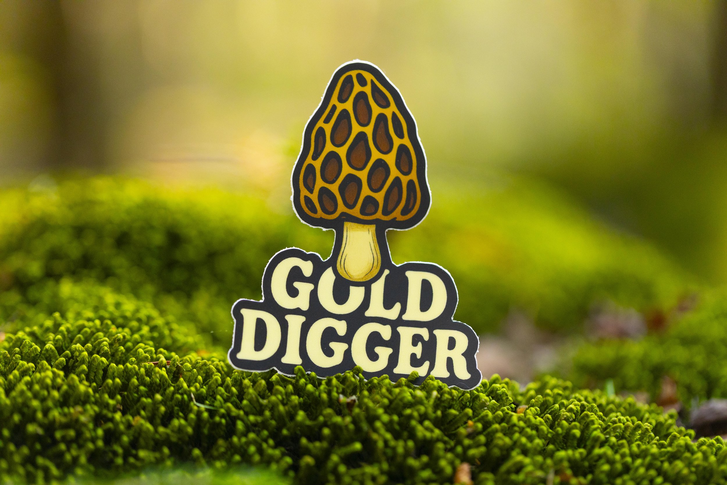 MonMediaStickersMorelMushGoldDigger.jpg