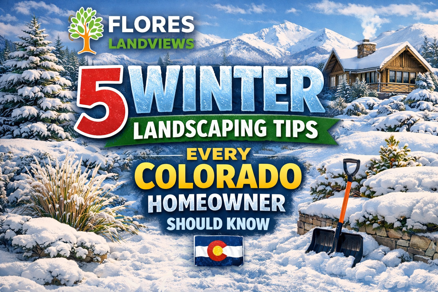  5 Winter Landscaping Tips Every Colorado Homeowner Should Know