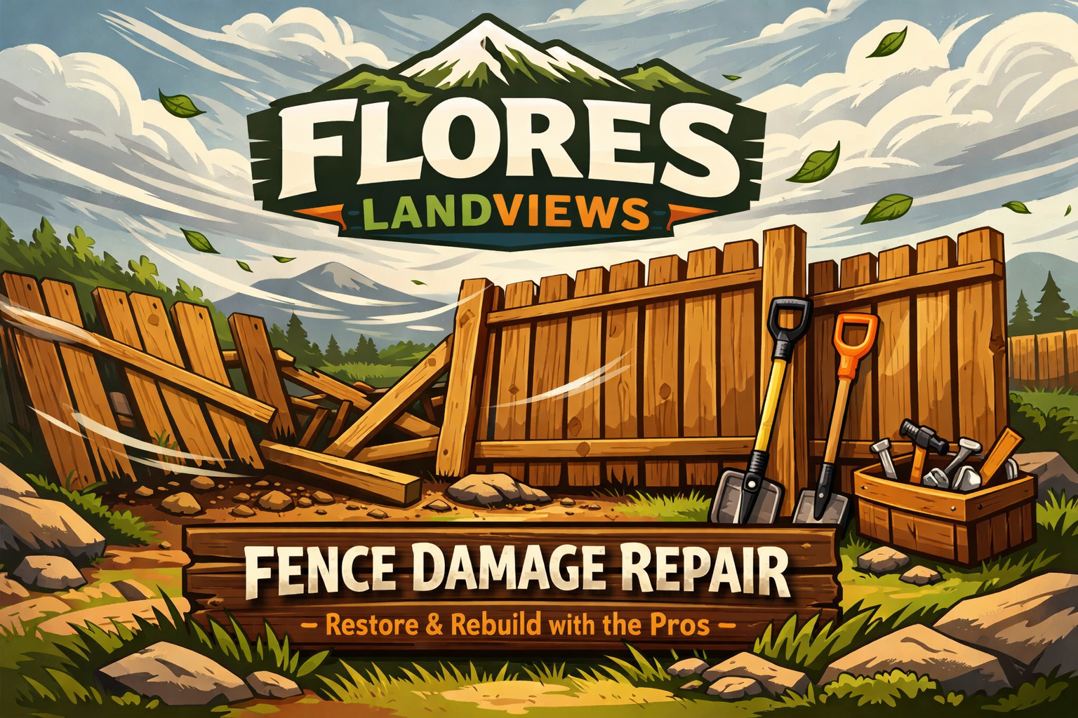 Colorado Wind Damage: What to Do If Your Fence Blew Over