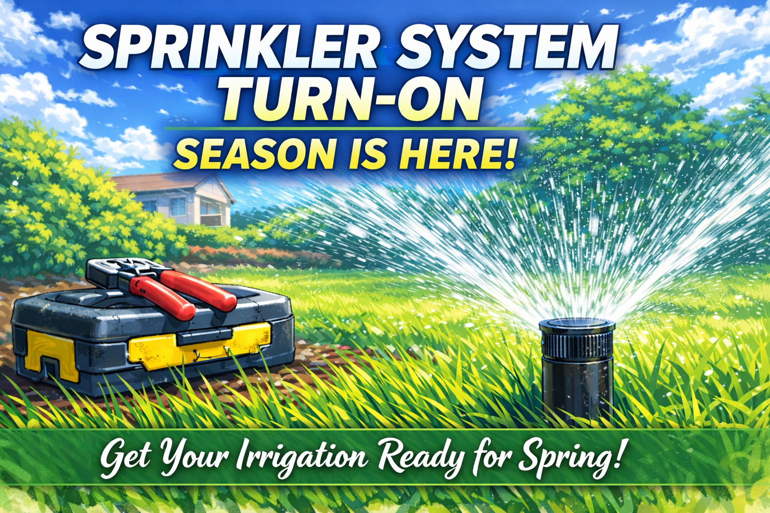 💧 Sprinkler System Turn-On in Longmont, CO: Get Your Irrigation Ready for Spring