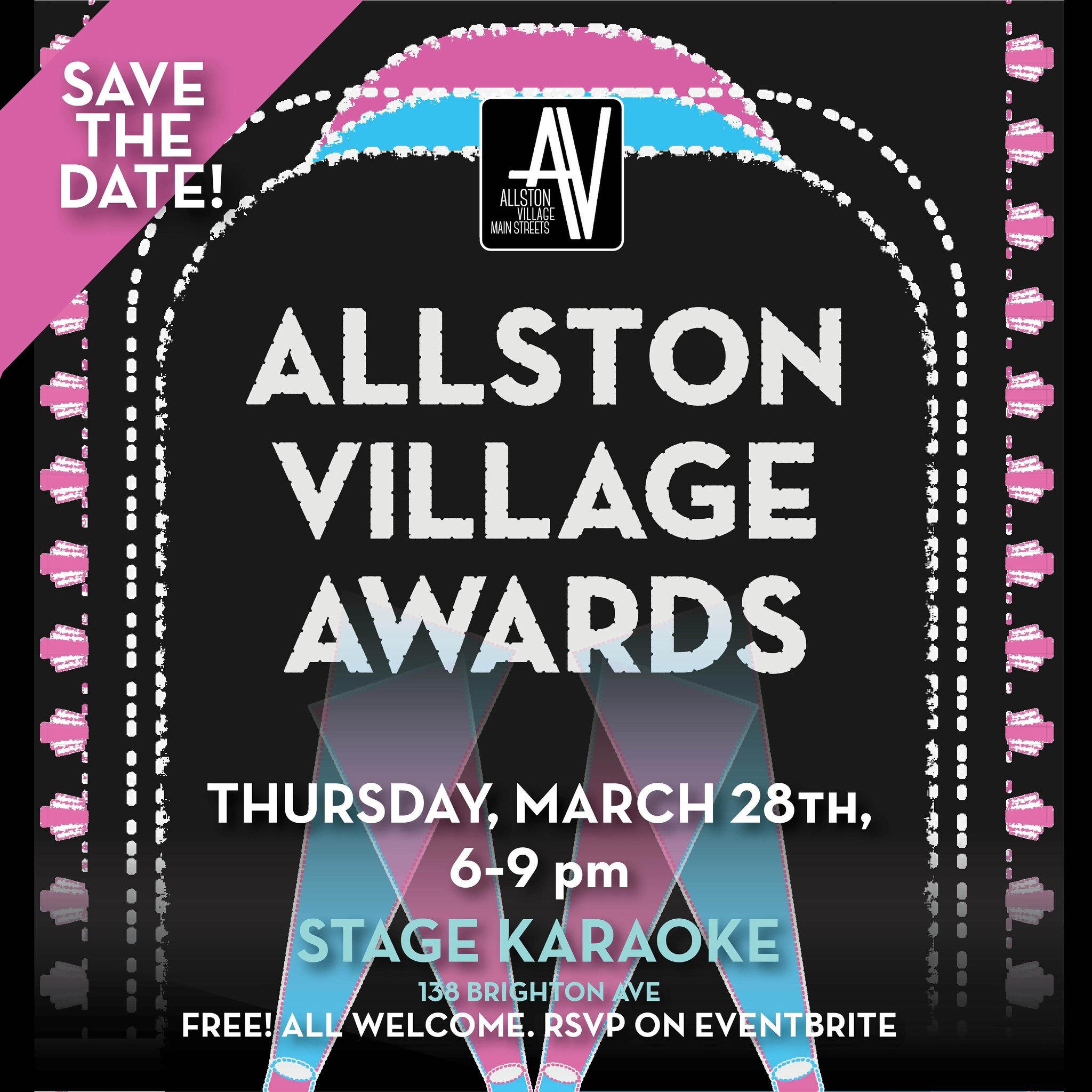 Allston Village Awards Ceremony 3/28/24! RSVP for free in our Bio!