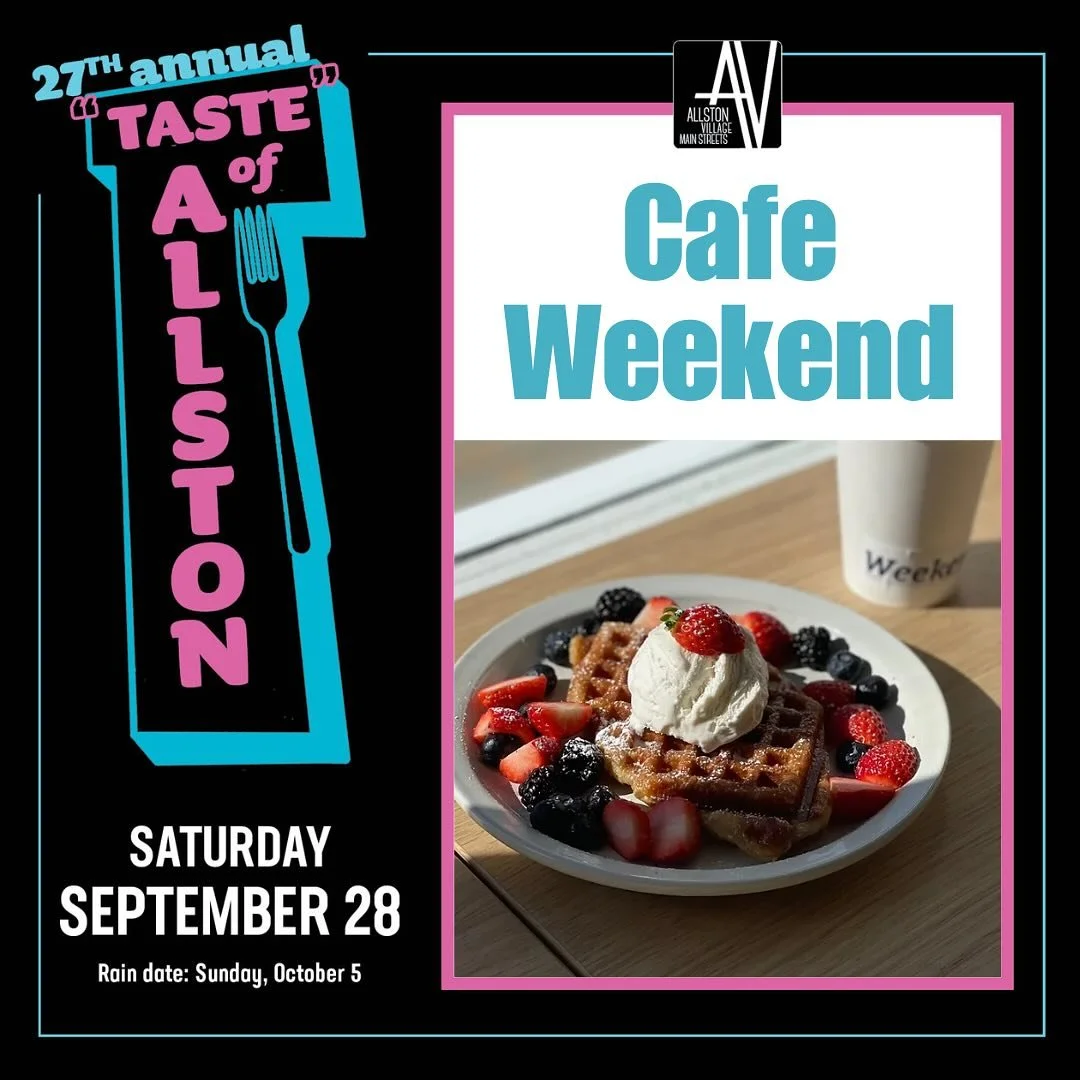 It&rsquo;s safe to say that Weekend Cafe has perfected the art of brunch. In fact, the food is so good they won our Rookie Business of the Year Award in March! 
But don&rsquo;t take our word for it, try it for yourself at Taste of Allston on Septembe