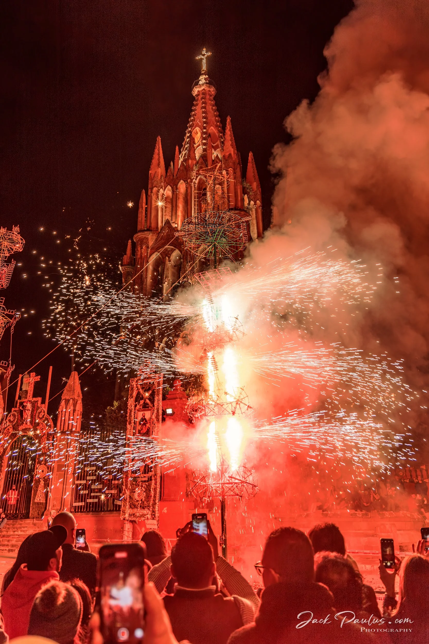 Castillo Pirotécnico (fireworks castle)