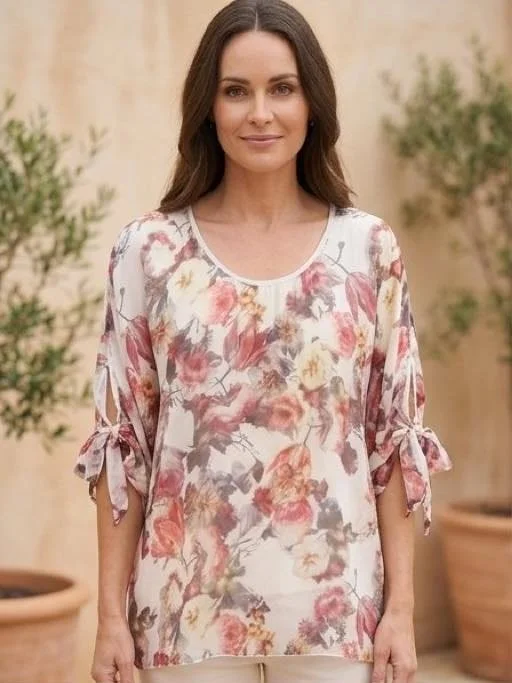 Fiore Top - White