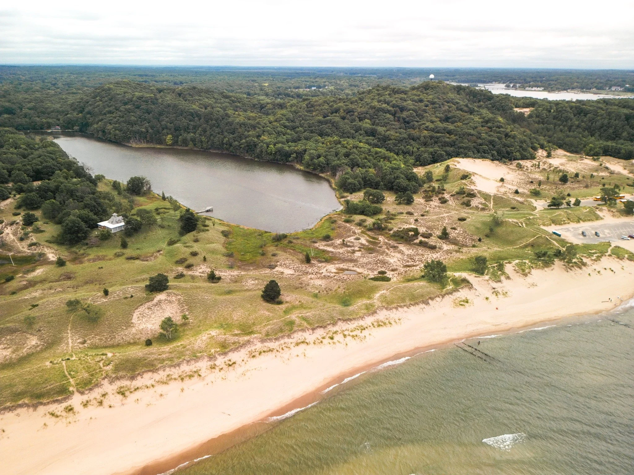 Today marks the summer solstice, the longest day of the year. 

Along the shores of Lake Michigan, the dunes, wetlands, and river mouth are alive with the rhythms of the season. Migrating birds have returned. Native plants are in bloom. The water ref