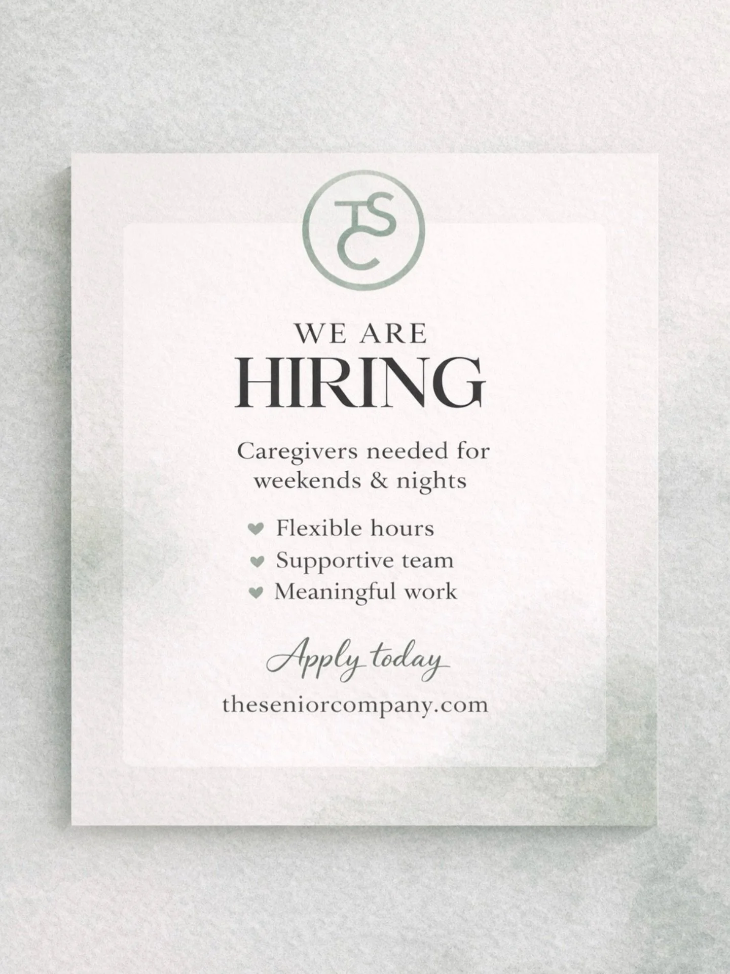 Calling all caregivers in Columbia!! If you&rsquo;re looking for flexible hours and meaningful work that truly makes a difference, we would love to connect. Click the link in our bio to apply! 

#columbiamo #caregiving #seniorcare #theseniorcompany #