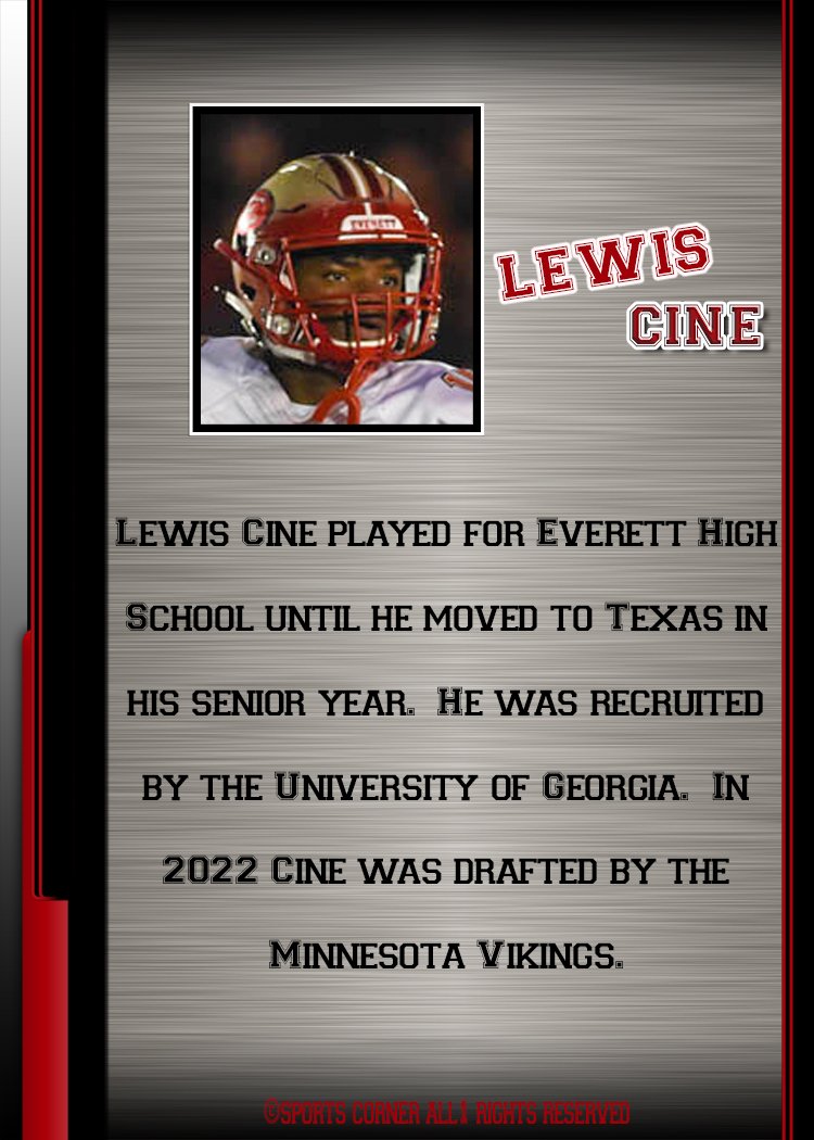 Lewis Cine © Sports Corner 1 All rights reserved