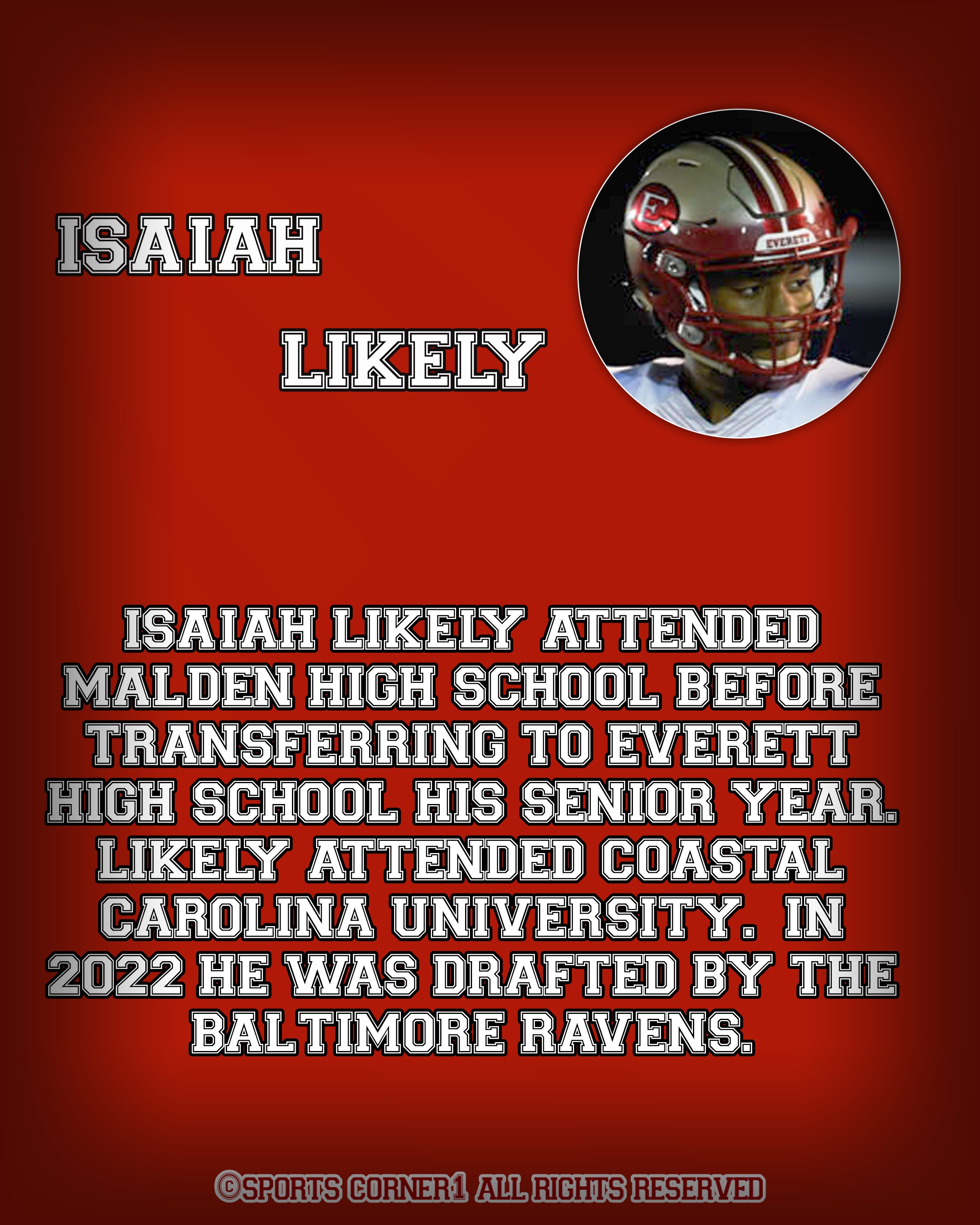 Isiah Likely © Sports Corner 1 All rights reserved