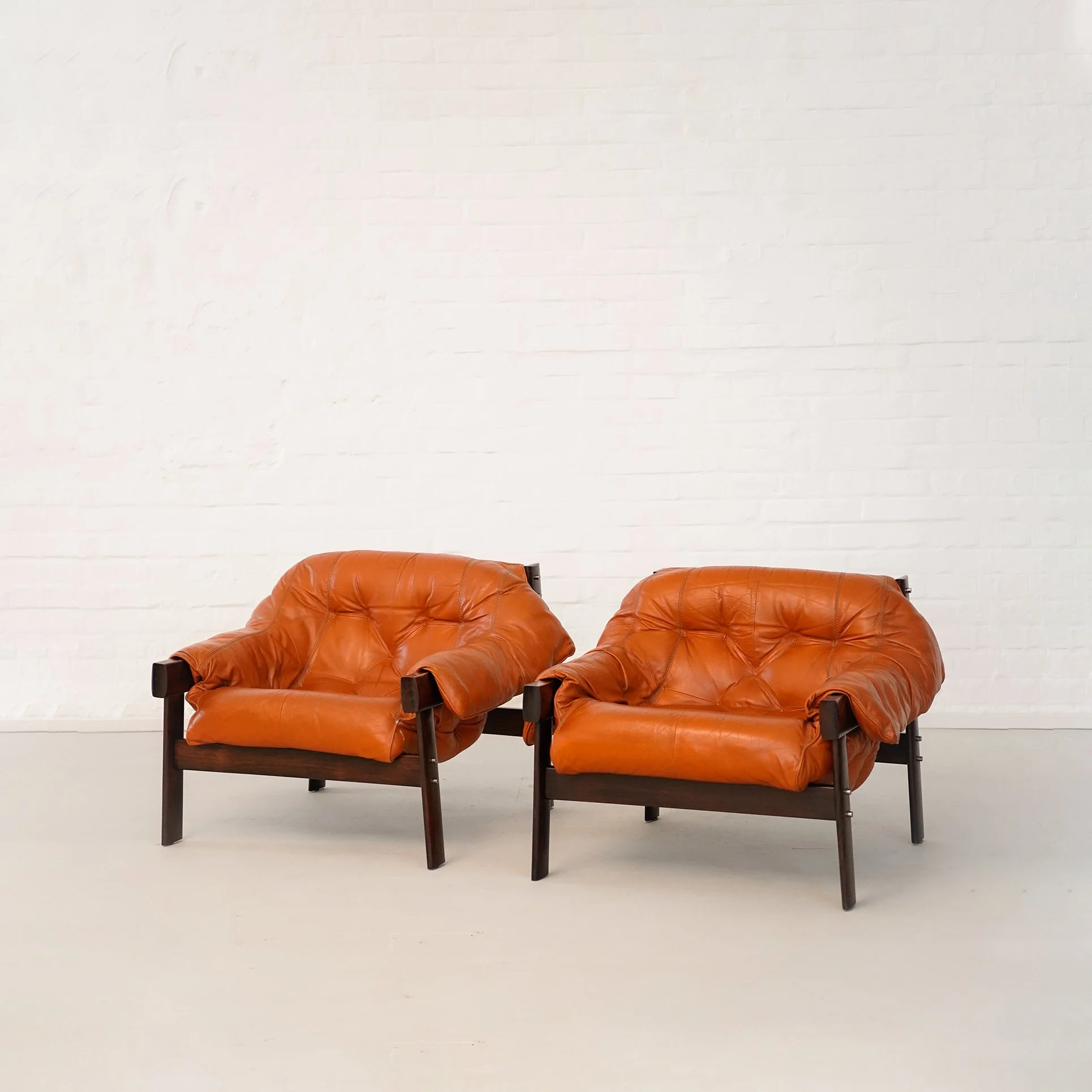 MP-41 Lounge Chairs Set by Percival Lafer for Lafer MP