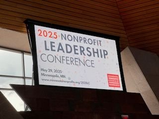 Still inspired by the energy, people, and content of the 2025 Nonprofit Leadership Conference in Minneapolis last week.

So good to be in a room PACKED with changemakers who care about making a difference, even amidst the vast challenges facing nonpr
