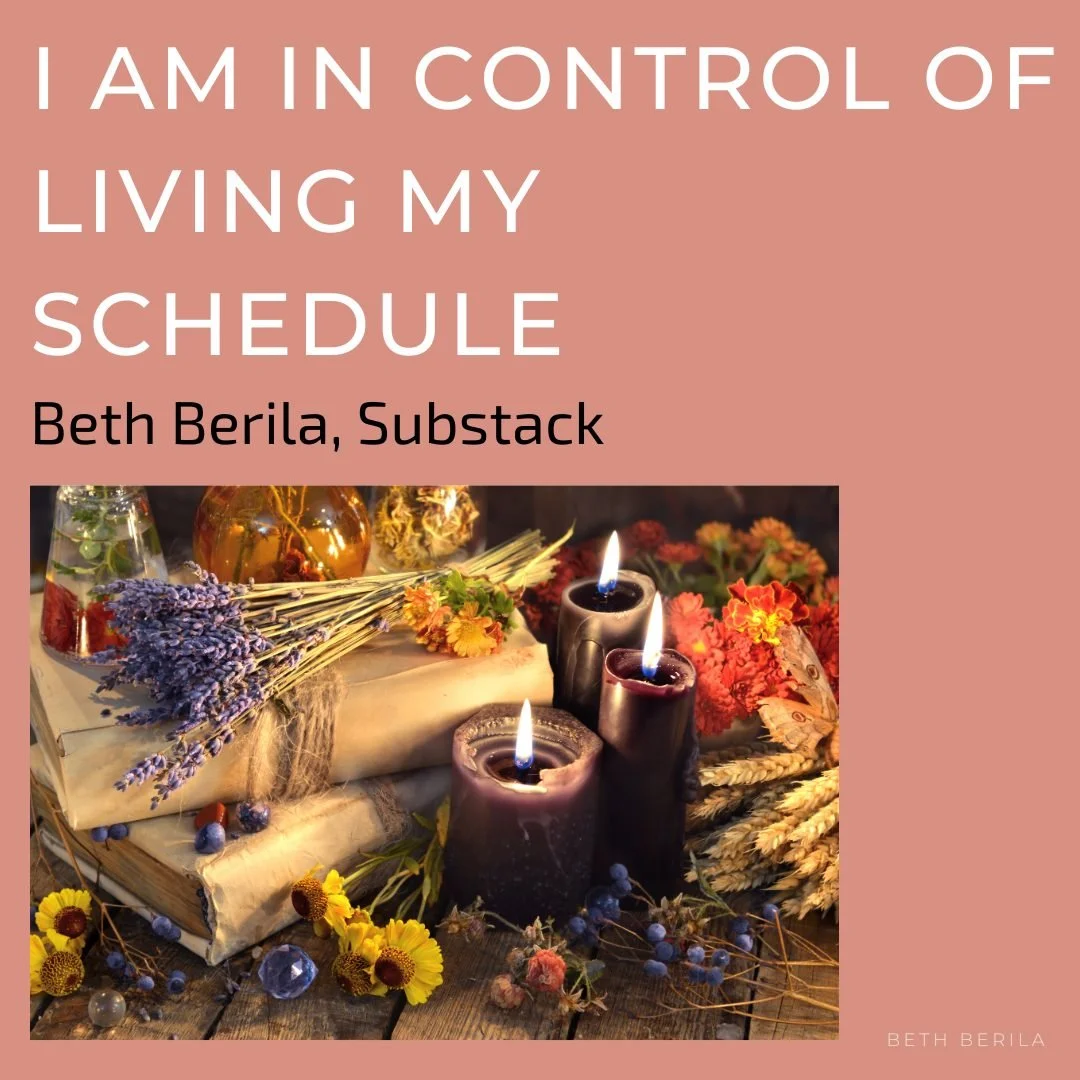 Lately, I&rsquo;ve been reimagining how I move through time&mdash;not by managing it, but by living it.

When I orient toward what nourishes me&mdash;toward the enchantment of the natural world, the rhythms of slowness and breath&mdash;everything els