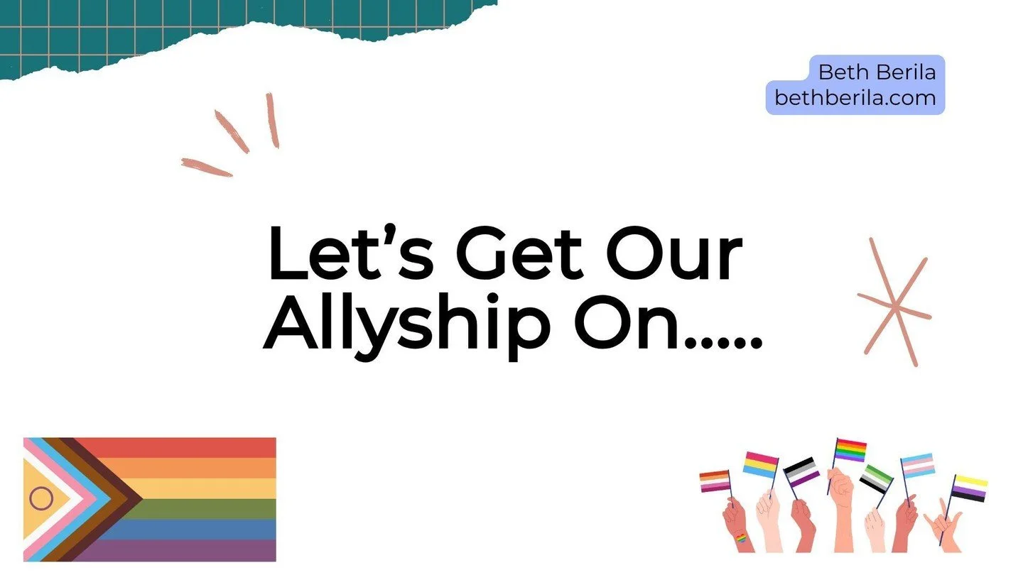 Had so much fun presenting this talk on how to be an effective Ally for an LGBTQAI+ ERG. 

It was lovely to have an engaging discussion with people who care. We need that these days!

Looking for a program for your ERG? (women's, LGBTQAI+, Leadership