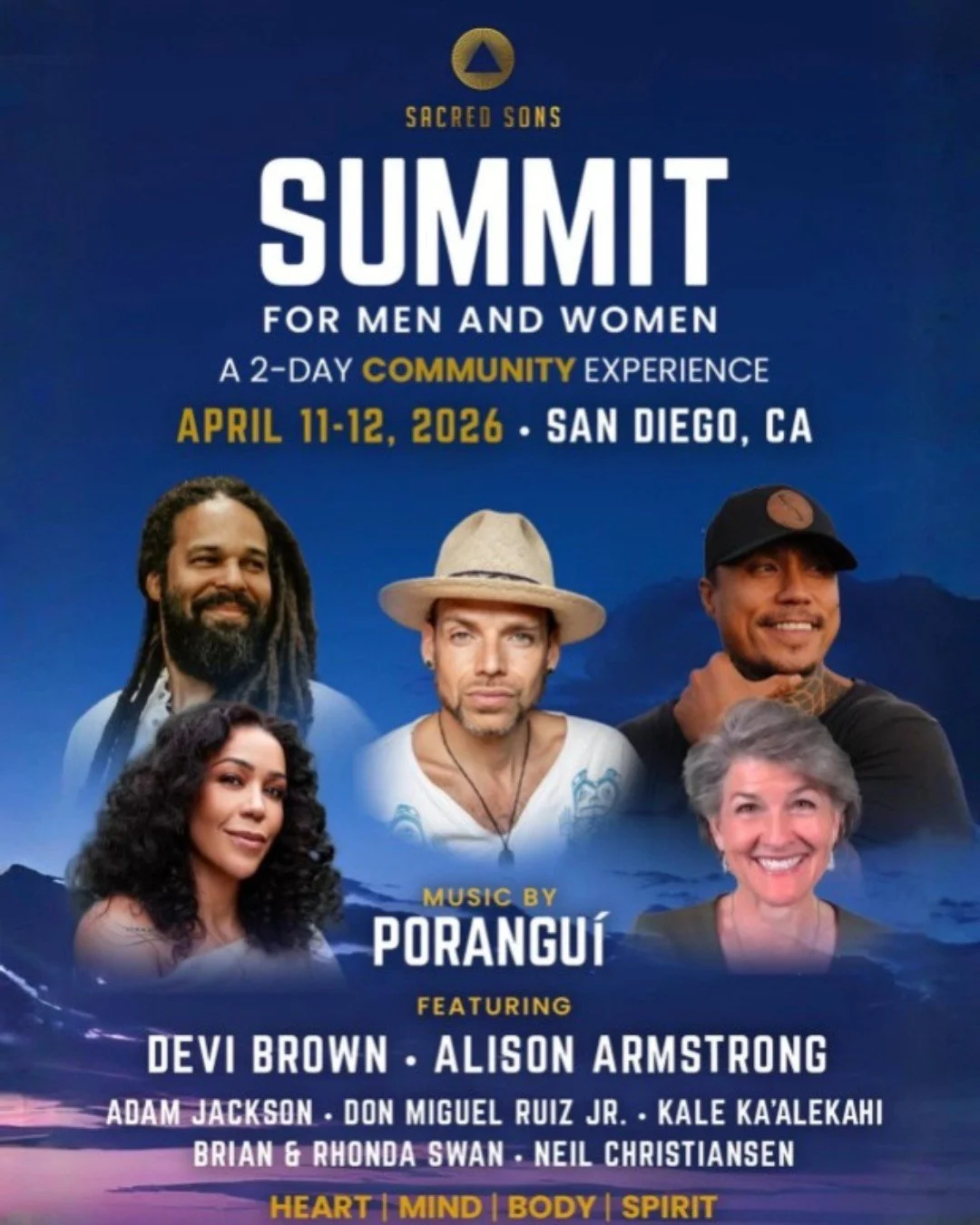 Excited for @sacredsons an organization I&rsquo;ve been deeply involved with as a leader and educator for three years, to be stepping into hosting events that take the magic of transformational mens work to the mainstream.

I&rsquo;ll be delivering a