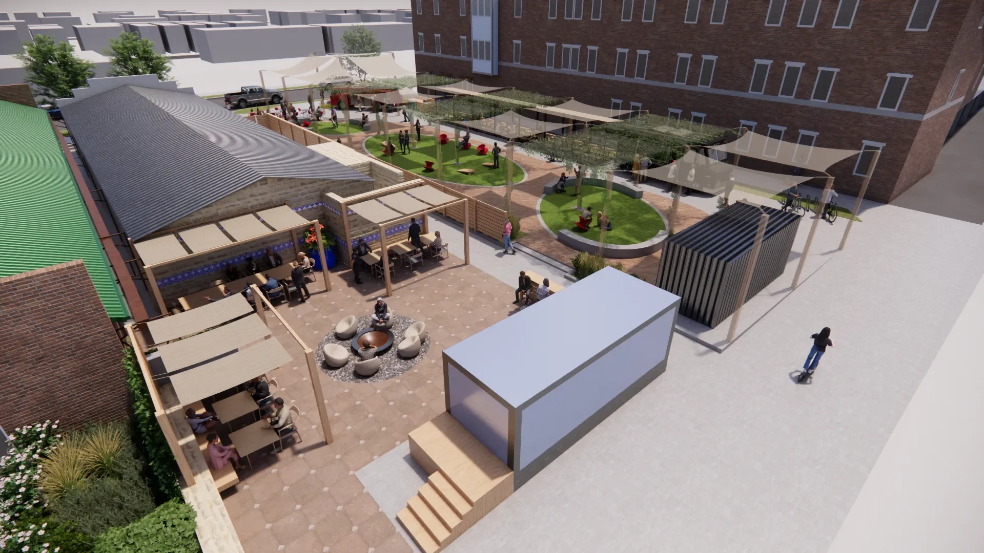 SW A Street Food Court