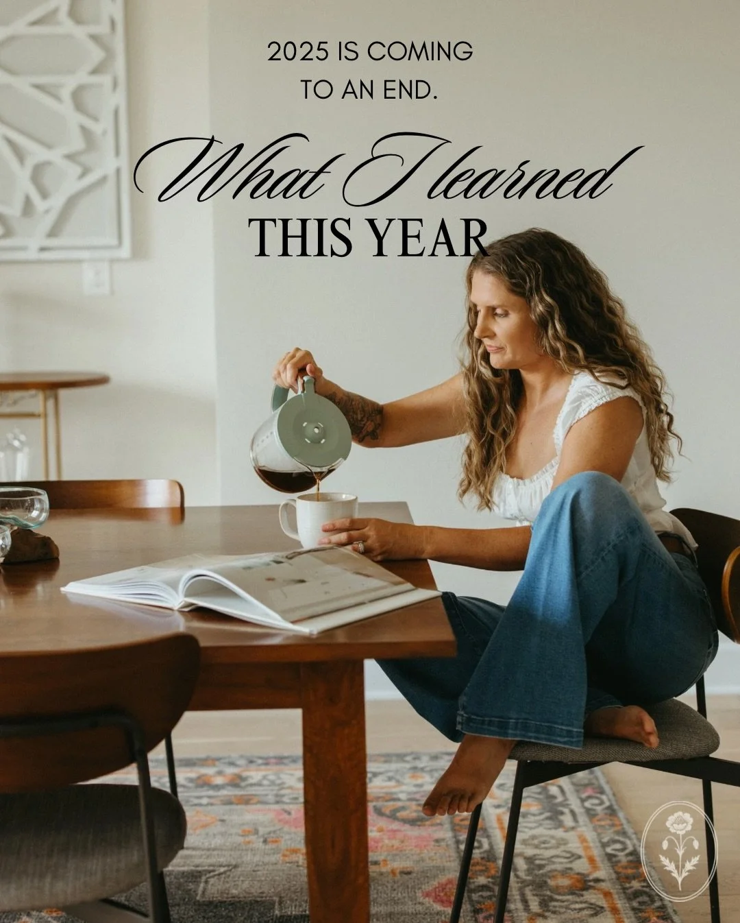 2025 asked me to slow down, trust more, and let go of the need for certainty. I learned that peace matters more than productivity and faith matters more than control. Closing this chapter proud of how I showed up and excited for what&rsquo;s ahead✨

