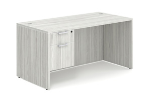 Classic Laminate Desk with Hanging Pedestal – 60 × 30