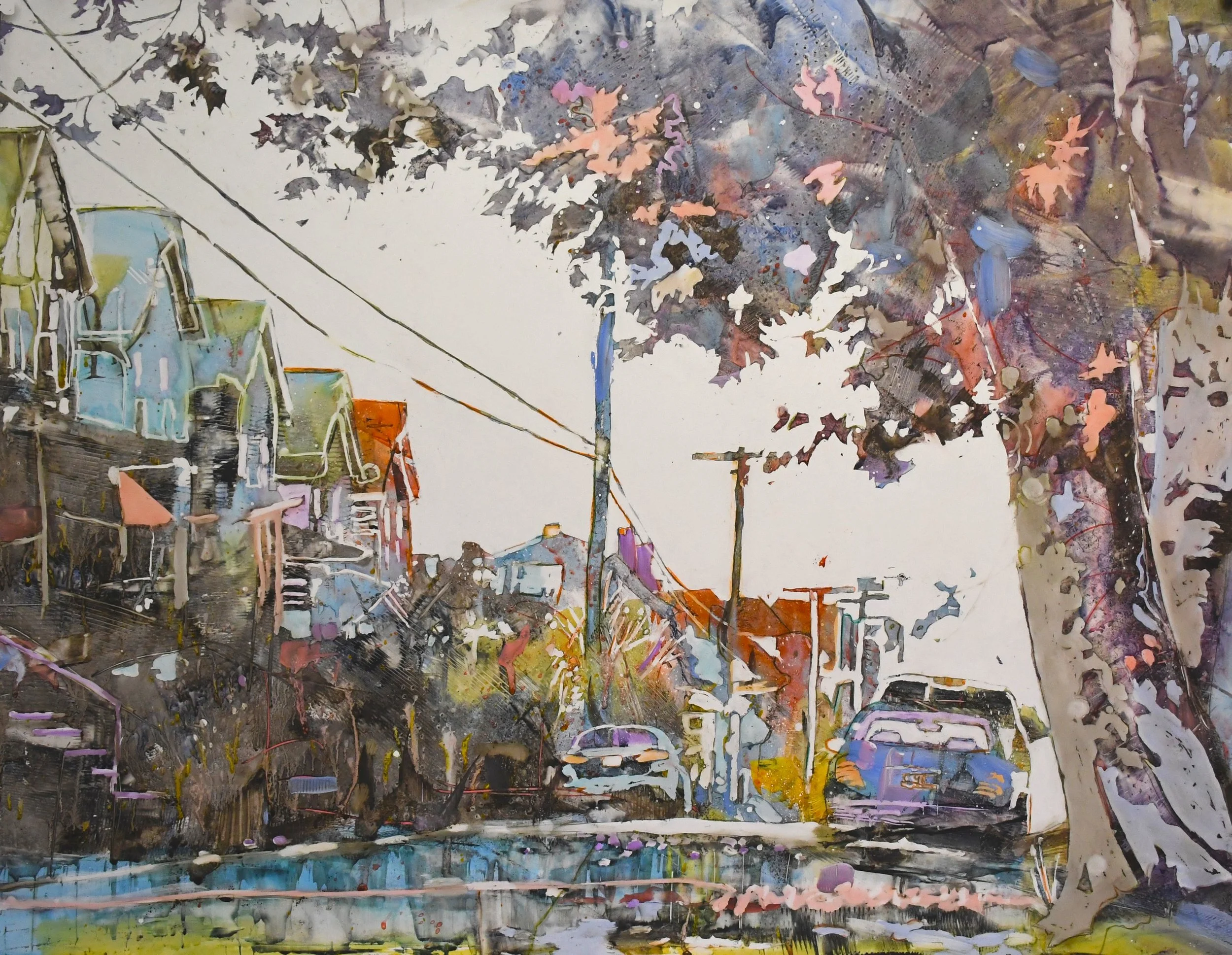 Eileen Sudzina
"A Wonderful Street," watercolor