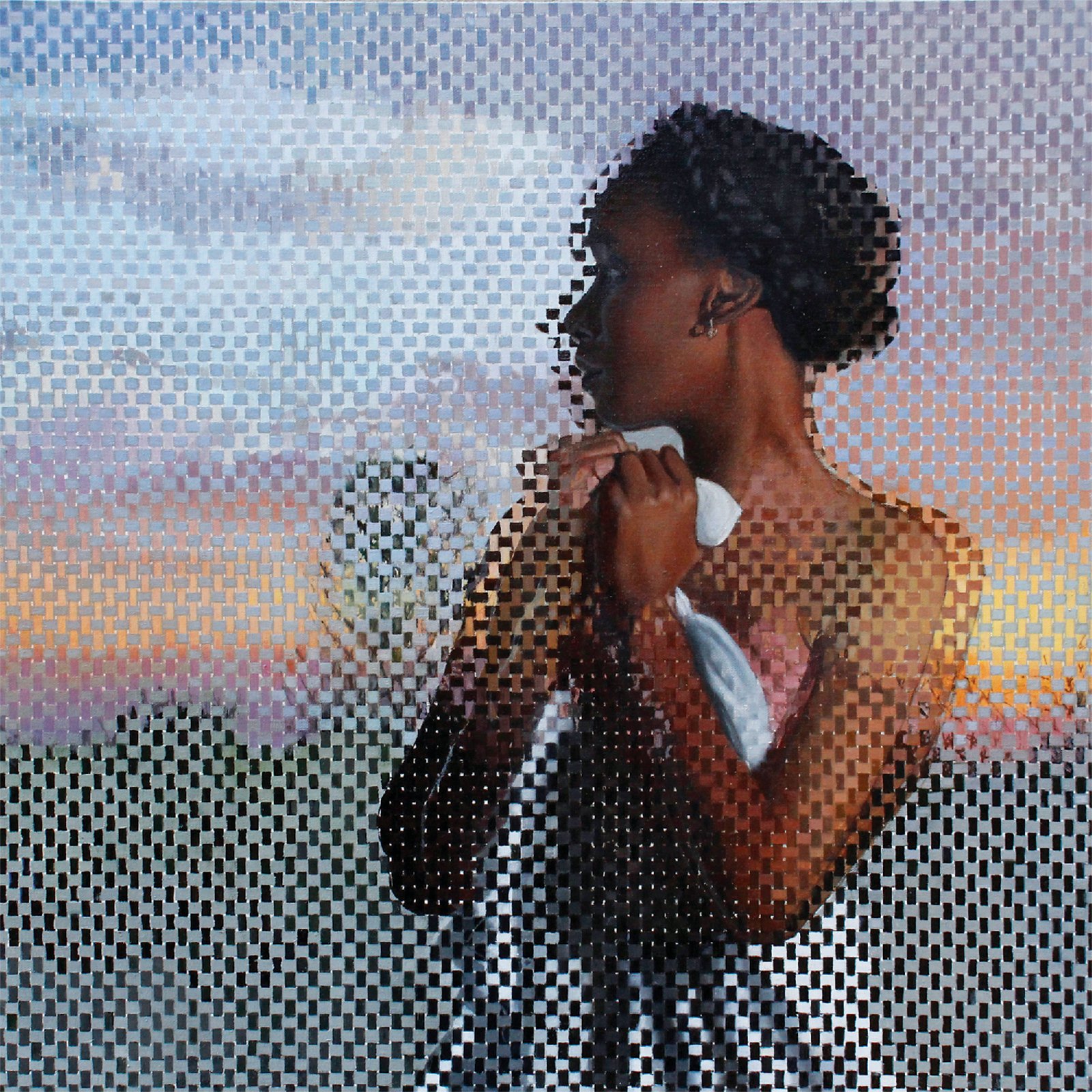 Jamie Lindholm
The Interconnectedness of Geography
and Viewpoint, oil