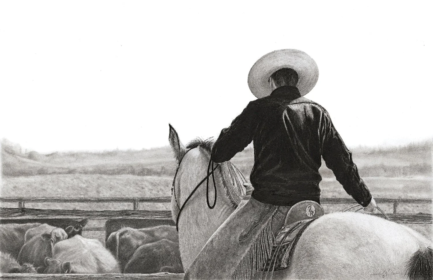 Rachel Allison
Consider the Shoulders that
Carry You, pencil