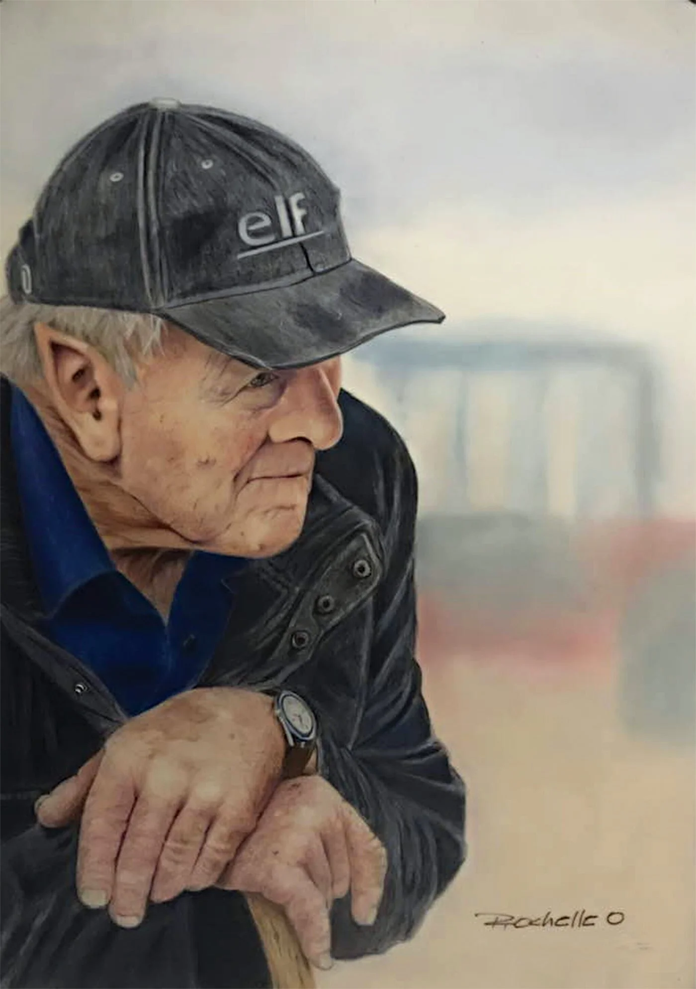 Rochelle Oberholser
ELF, colored pencil