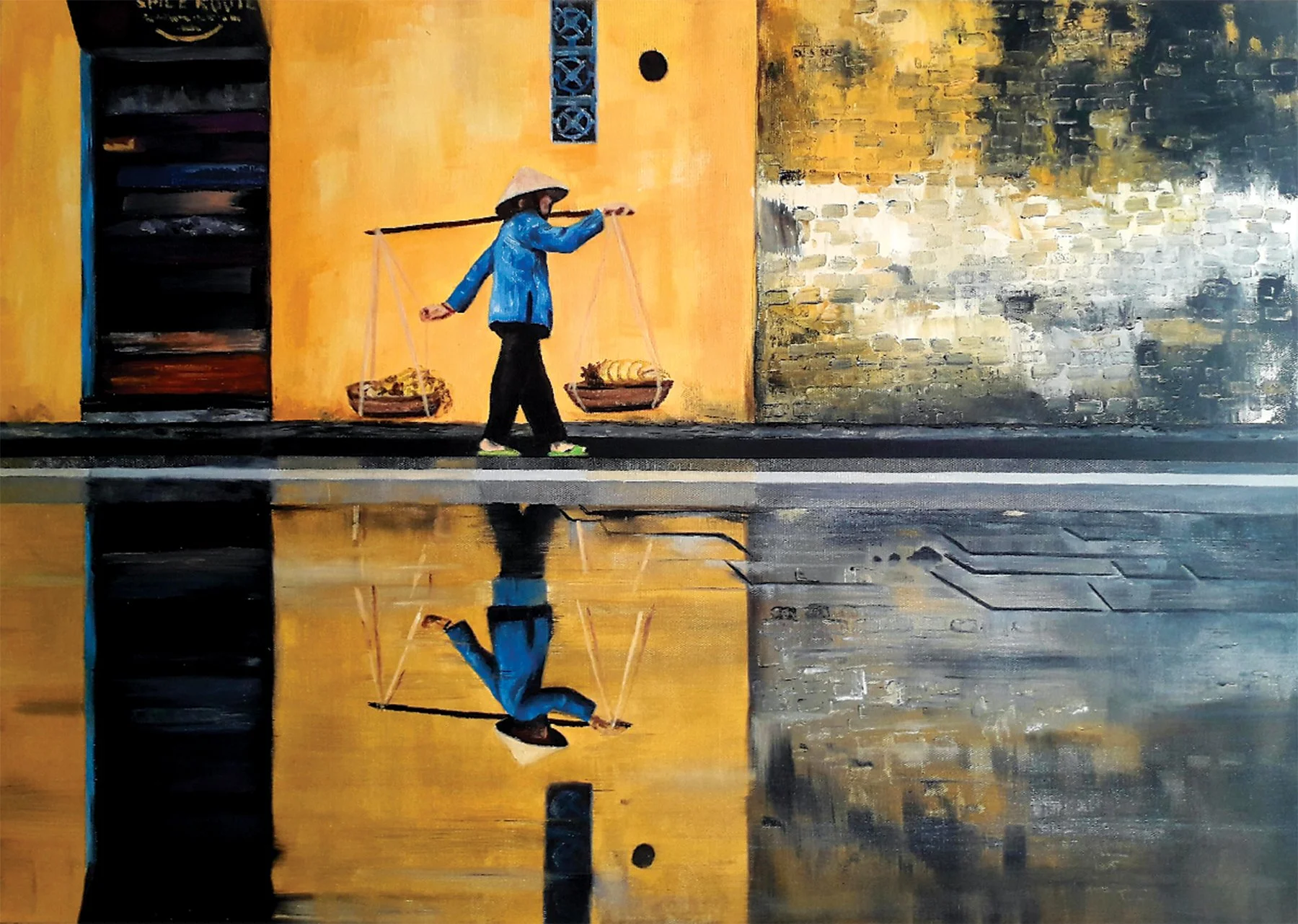 Semire Akyazi
The Reflections, oil