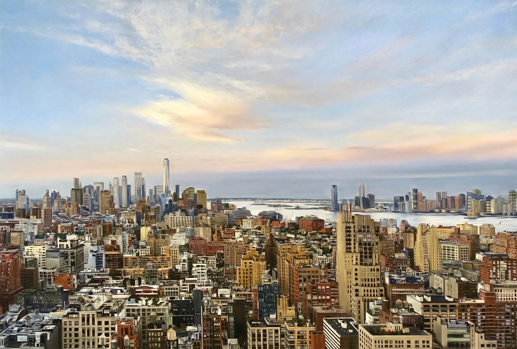 Bithia Bjurman
Manhattan Morning, pastel