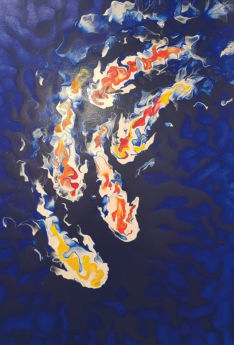 Honorable Mention: AJ Burns
"Suningdale," acrylic