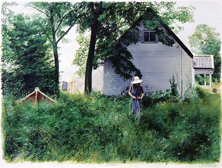 Jon Bøe Paulsen
"Into the Green," watercolor