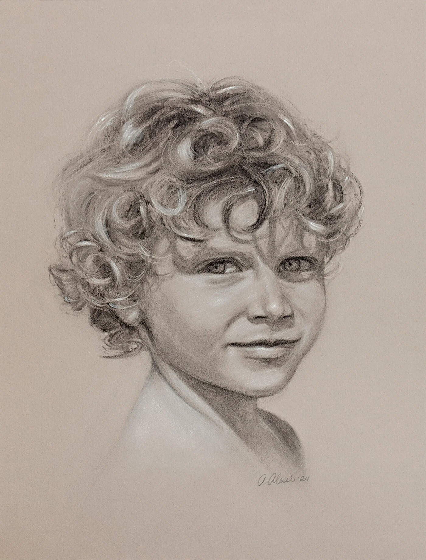 Annette Alessi
Silas, charcoal